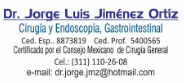 Jimenez datos de contacto