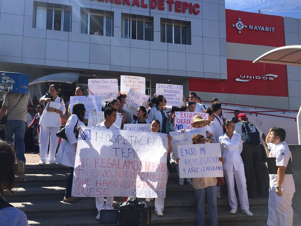 Hospital Civil saqueado